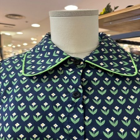 플라워 패턴 남방