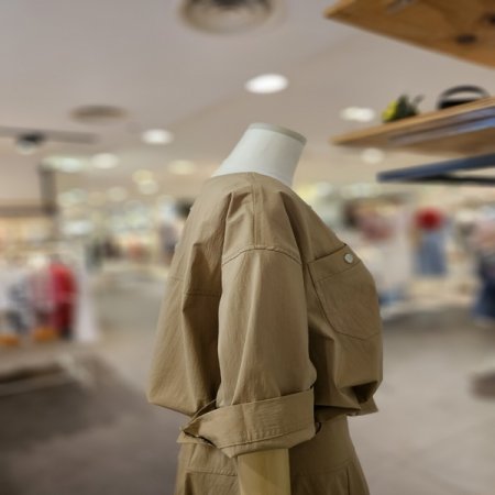 나일론 버튼 셋업 자켓