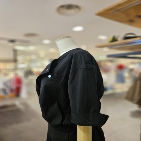 나일론 버튼 셋업 자켓