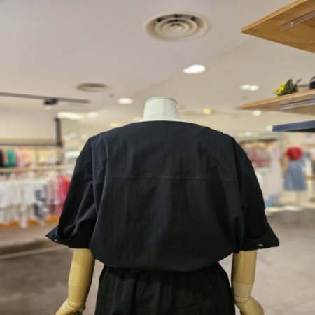 나일론 버튼 셋업 자켓