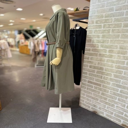 집업 5부 벨트 원피스