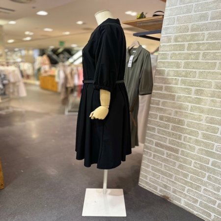 집업 5부 벨트 원피스