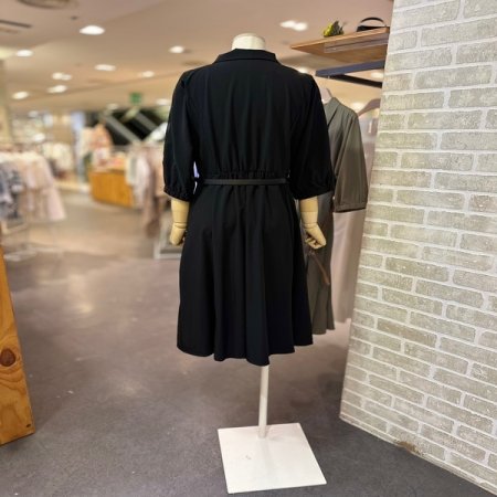 집업 5부 벨트 원피스