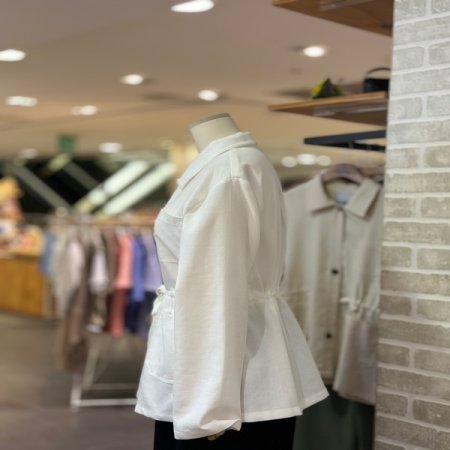 허리 스트링 자켓