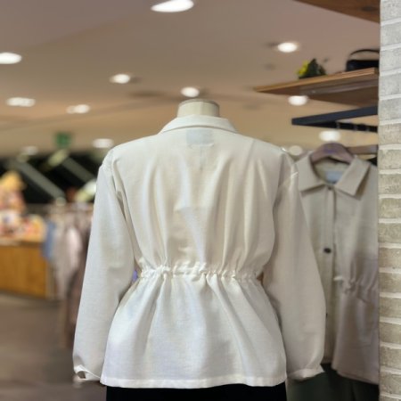 허리 스트링 자켓