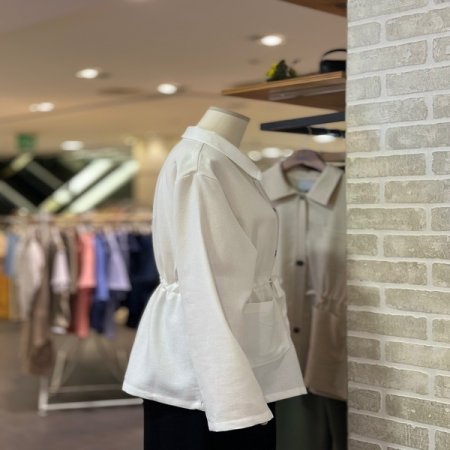 허리 스트링 자켓