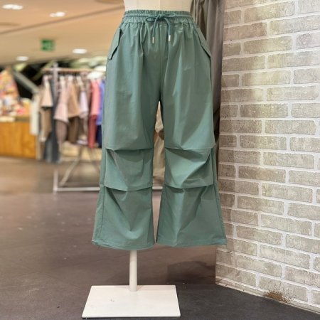 투턱 밴딩 팬츠