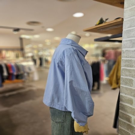 벌룬 소매 남방