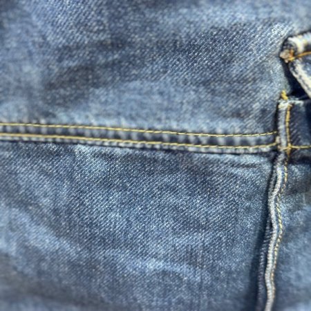 절개 스티치 데님 스커트