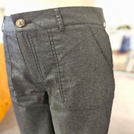 스트레이트 빅 포켓 팬츠