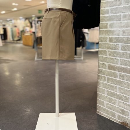 벨트 터크 숏 팬츠