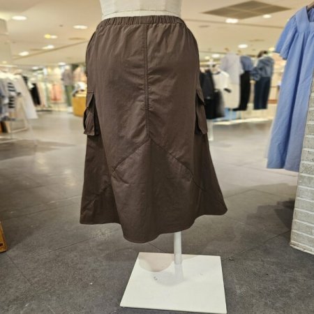 벌룬 카고 스커트