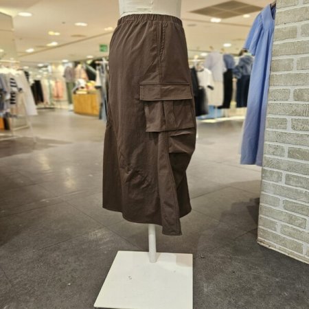 벌룬 카고 스커트