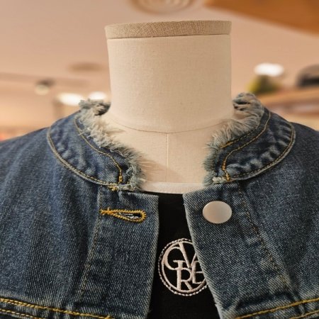 배색 스트라이프 남방