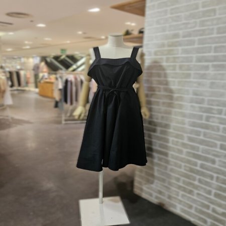 프릴 뷔스티에 원피스