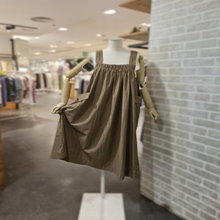 뷔스티에 스퀘어넥 원피스