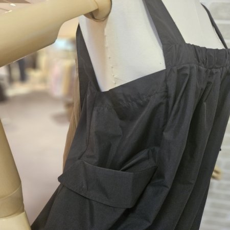 뷔스티에 스퀘어넥 원피스