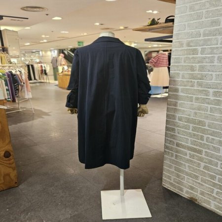 싱글 벨트 롱 원피스