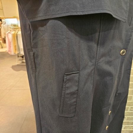 싱글 벨트 롱 원피스