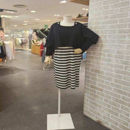 세트 니트 원피스