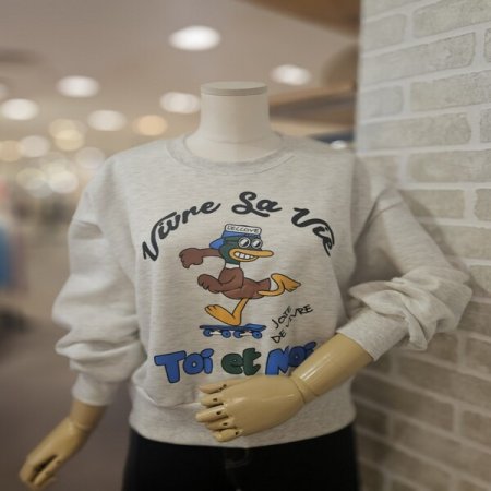 기모 레코덕 맨투맨