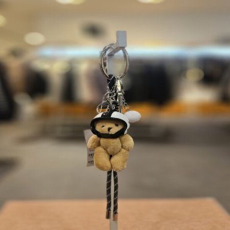 헬멧 곰돌이 키링
