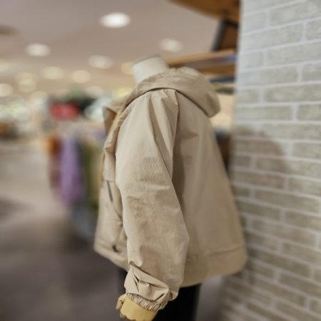 후드 스트링 점퍼