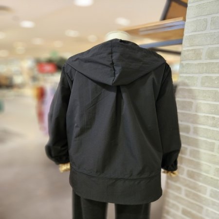 후드 스트링 점퍼