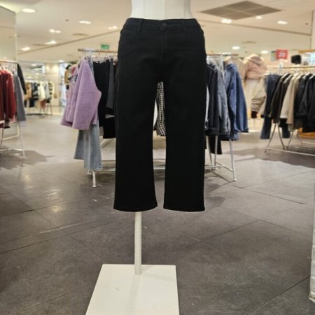 슬림핏 9부 데님 팬츠