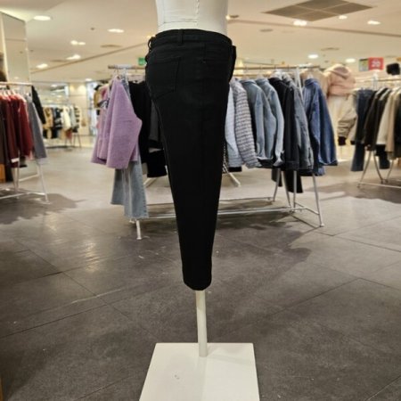 슬림핏 9부 데님 팬츠