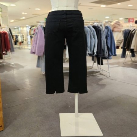 슬림핏 9부 데님 팬츠