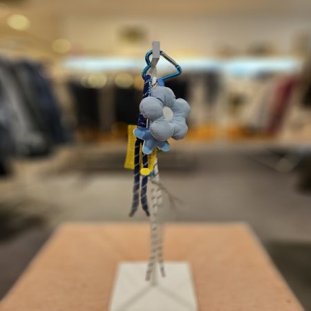 블루 플라워 키링