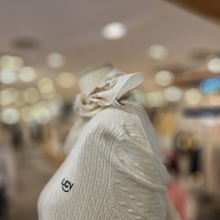 꽃 자수 면 스카프