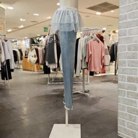 캉캉 레이어드 스커트