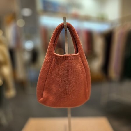 쁘띠 컬러 니트 가방