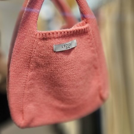 쁘띠 컬러 니트 가방