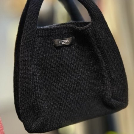 쁘띠 컬러 니트 가방