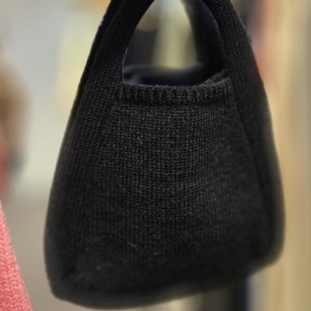 쁘띠 컬러 니트 가방