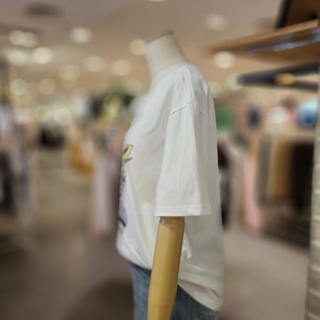 크랙 나염 반팔 티셔츠