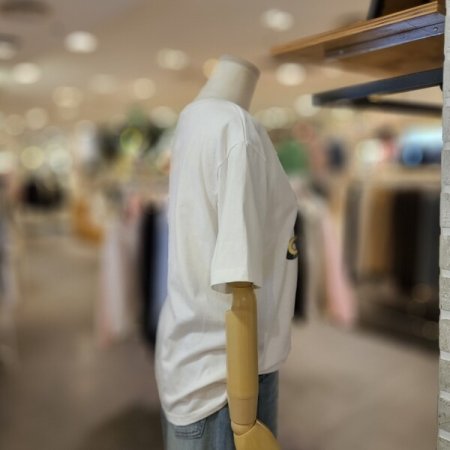 크랙 나염 반팔 티셔츠