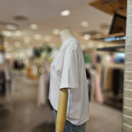 실버 나염 반팔 티셔츠