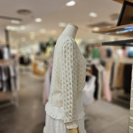 멀티 크로쉐 풀 오버 니트