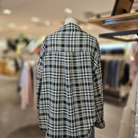 썸머 체크 셋업 남방