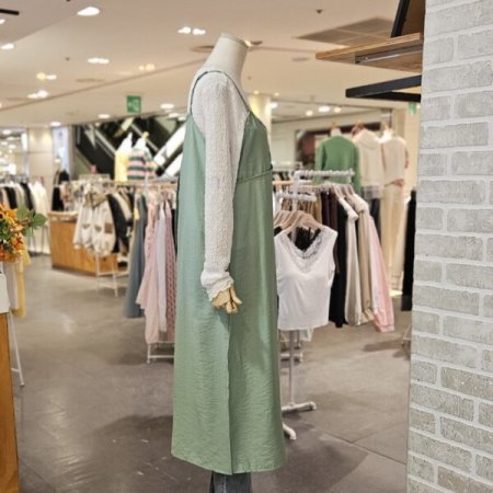 레이어드 시스루 원피스