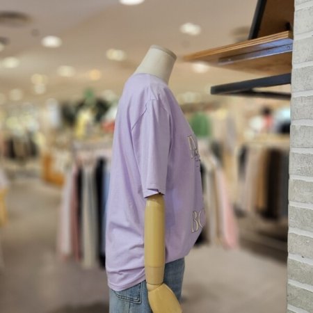 부케 나염 반팔 티셔츠