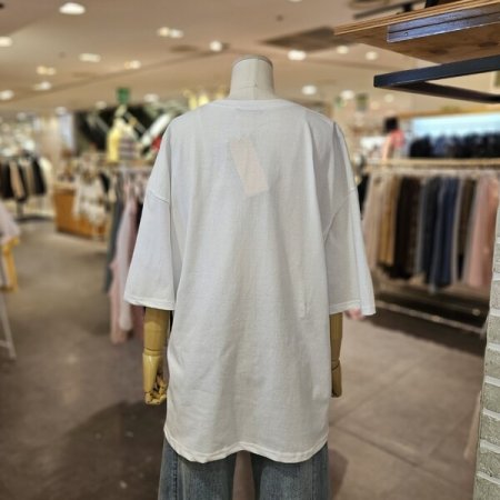 서핑 오버핏 반팔 티셔츠