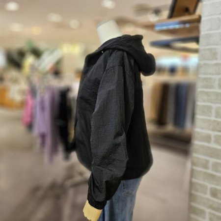 후드 셔츠형 점퍼