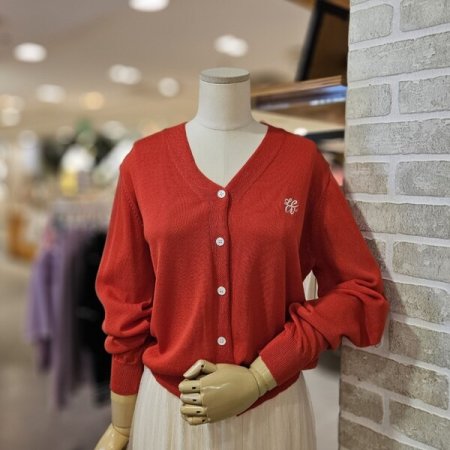 자수 베이직 가디건