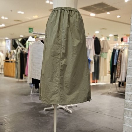 스트링 롱 스커트