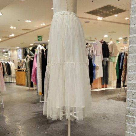 절개 샤 스커트